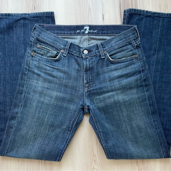 7 for All mankind A Pocket Dark Denim Men’s Jeans 30 T530061U - Picture 4 of 11